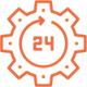24-Hour Service Icon