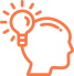 Innovative Thinking and Creativity Icon